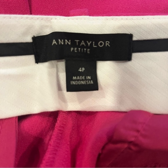 Ann Taylor Pink Straight Leg Pants - Picture 5 of 5